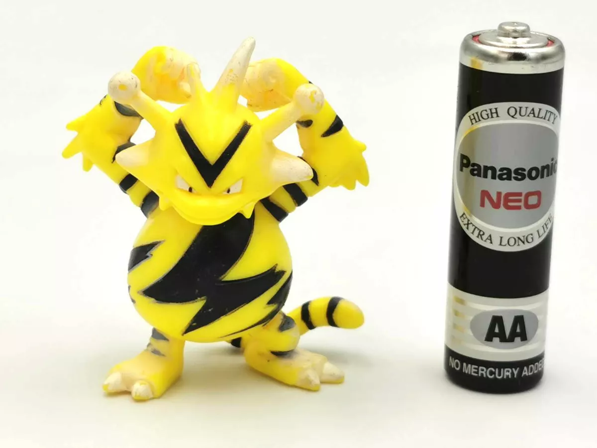 Electabuzz pokémon jazzawares boneco figure kanto eletrico.