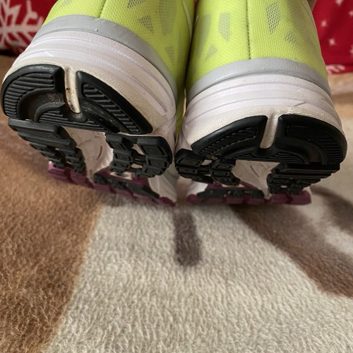 Nike Zoom Vomero 9 Running Shoes Women's Sz 9 Pure Platinum Volt 642196-007 - Picture 7 of 8