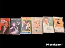 vintage cassettes Tom Jones, Doris Day, etc