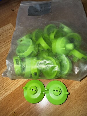 20 Hi VeriJet Green Caps spray target nozzles 3 Hole Caps **