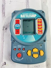 Electronic Battleship Handheld Game Milton Bradley MB Vtg 1995 New Battery (t