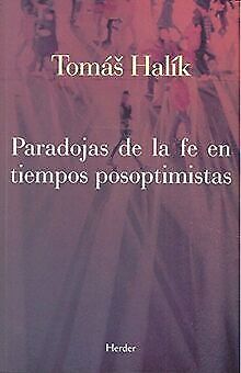 Paradojas de la fe en tiempos posoptimistas von Hal... | Buch | Zustand sehr gut - Bild 1 von 2