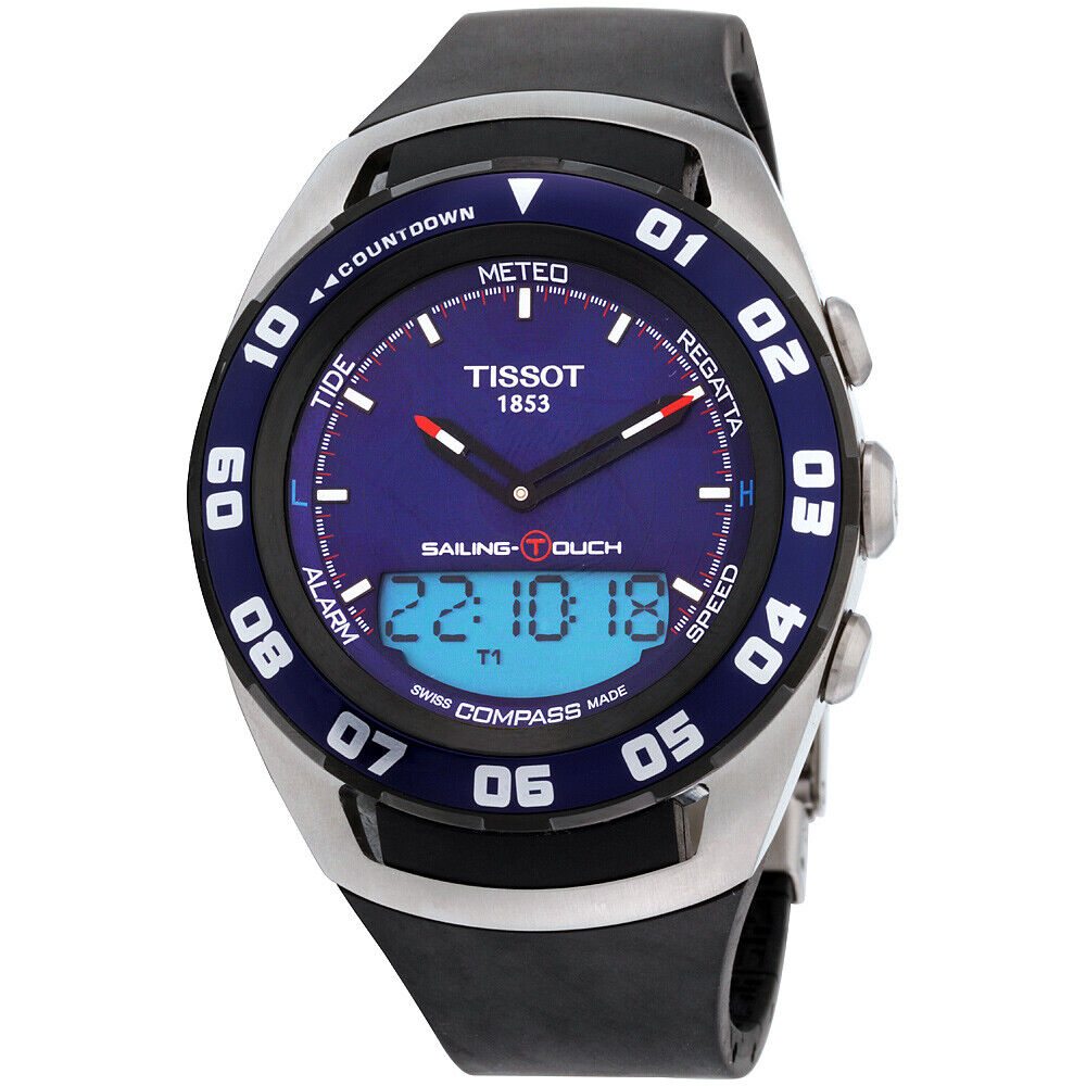 Tissot Sailing Touch Quartz Movement Blue Dial Men's Watch T0564202704100