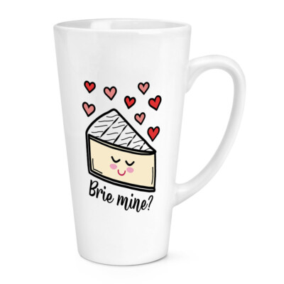 Brie Mine 17 Unzen großer Latte Becher Tasse Be Cheese Valentinstag Liebe Freundin Frau