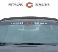 Chicago Bears NFL Windshield Decal 35x4 Promark