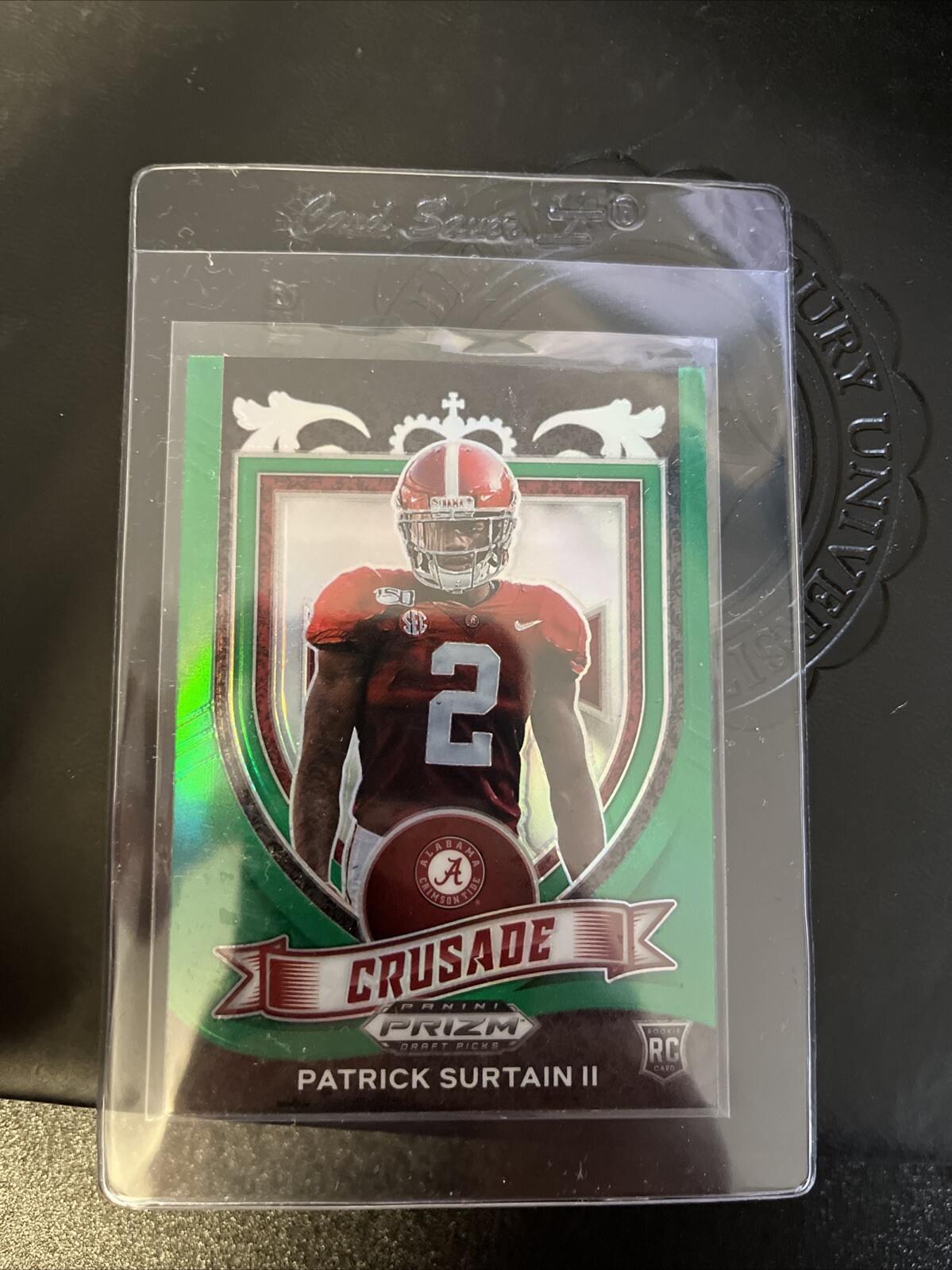 Patrick Surtain II 2021 Panini Prizm Draft Picks  Crusade Green Prizm #178 (RC)