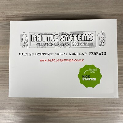 Battle Systems Tabletop Wargame Szenerie Sci-Fi Modular Terrain Set Kickstarter