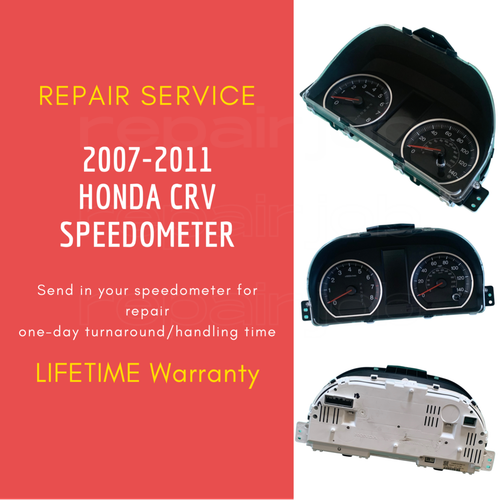 Honda CRV Speedometer Instrument Cluster Repair Service to your cluster