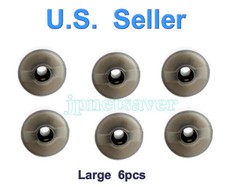 6 Large GRAY Plantronics Voyager LEGEND, Earbuds,eartips, eargels  3 foams