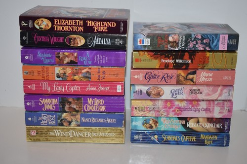 15 VNTG HISTORICAL ROMANCES - MIDDLE AGES TO 18th CENTURY -KNIGHTS, CASTLES MORE - Picture 3 of 5