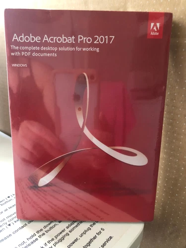 Adobe Acrobat Pro 2017  Windows DVD Box New