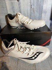 Saucony Showdown 4 Men  s Spike Track Shoes 11.5 Blacl/ White 29033-3