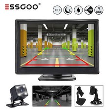 KFZ Rückfahrkamera mit 5'' Monitor Kit Wasserdicht Nachtsicht LKW Wohnwagen