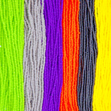Czech 11/0 Preciosa Halloween Fright Night Bundle Rocaille Glass Seed Beads