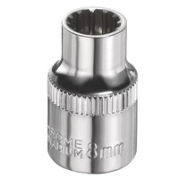 "12-Punkte Stecknuss 3/8\" Antrieb 8Mm Metrisch Flache Impakt Stecknuss"