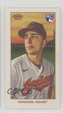 2020 Topps 206 Series 4 Sweet Caporal Ad Back James Karinchak #48 1s8