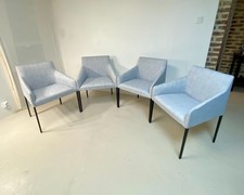 Set  de 4 fauteuils design  Arper Saari  réf Samantha .