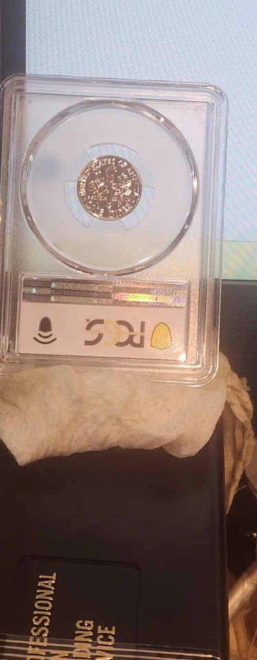 1968  PCGS PR 68 Proof Dime - Image 2 of 2