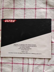 Nightshade and Faxanadu NES Games. Nightshade Manual and a Game Sleeve included.