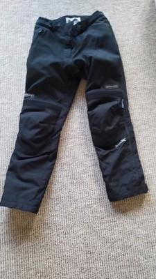 Damen Motorradhose VANUCCI  Sympa Tex Textil schwarz mit Innenfutter. Gr. 18D(38