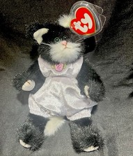 Ty Beanie Purrcy the cat MINT Jointed Arms and Legs 1993