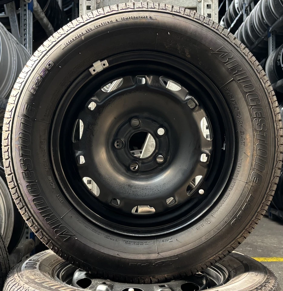 4x Original VW Sommerräder 175/70 R14 84T - für VW Polo 6R Cross 1533 - Bild 2 von 3