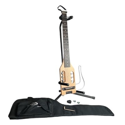 Traveler Guitar UltraLight Acoustic Travel Guitar Maple W Stand and Carry Case