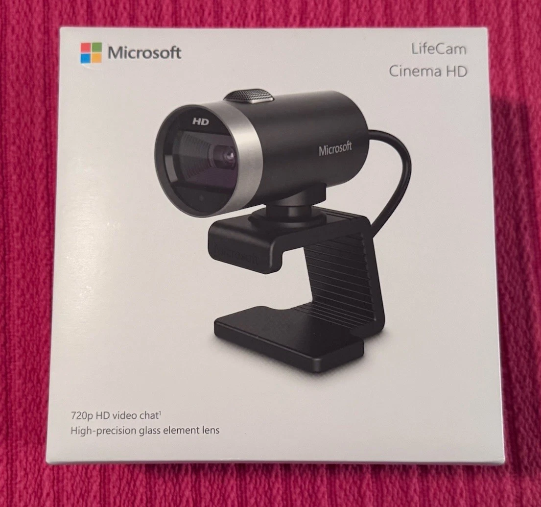 Microsoft Lifecam Cinema For Business Webcam 1280 X 720 Pixels Usb 2.0