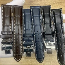 Cinturino in vera pelle nero marrone 13mm-21mm per Longines Master Series L2 L3 L4