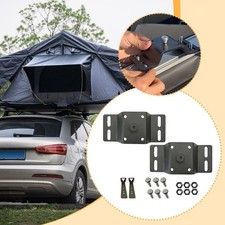 2 Pieces Awning Bracket Base Rack Shade Canopy Support Accessories Heavy Duty
