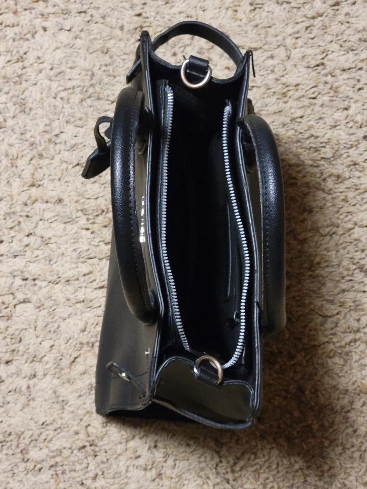 Bolsa de ombro de couro Nine West - Imagem 3 de 4