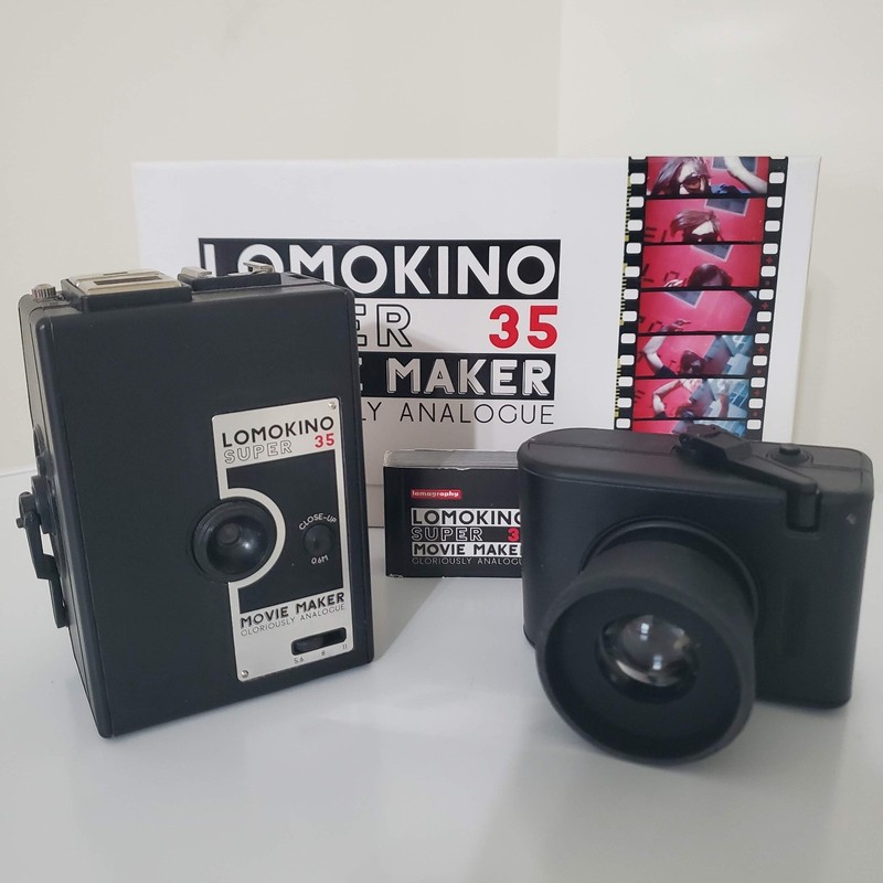 Lomography LomoKino Super 35 Movie Maker Camera & LomoKino Scope Viewer W/ Box