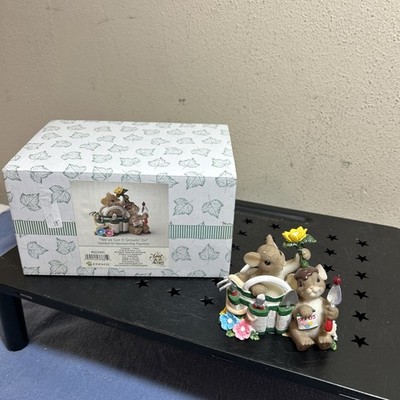 NIB Enesco Charming Tails ''WE'VE GOT IT GROWIN' ON'' Figurine 4022441