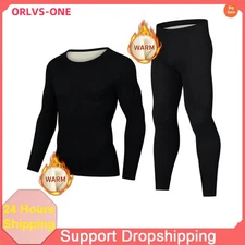 Mens Thermal Underwear Sets Long Johns Base Layer Lightweight Thermals Cold Weat