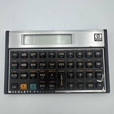 CALCULATOR voyager scientific programmable Hewlett Packard HP 15C