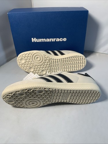 adidas Pharrell x Samba Human Race Core noir/aluminium ID9065 taille UK 8 neuf - Photo 8/10