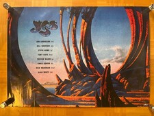 YES / Union 1991 Japan Original Promo Poster B2 20x28in (515x728mm)
