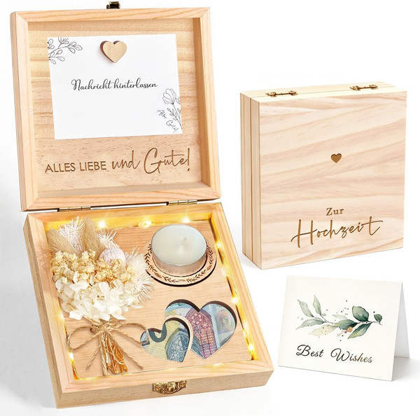 Geldgeschenk Hochzeit, Hochzeitsgeschenke FüR Brautpaar, Geld Geschenk Hochzeit-image