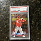 2018 Topps Chrome Update Shohei Ohtani Batting ROOKIE Debut RC #HMT32 PSA 10