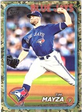2024 Topps Update #US203 Tim Mayza Memorial Day Camo #/25
