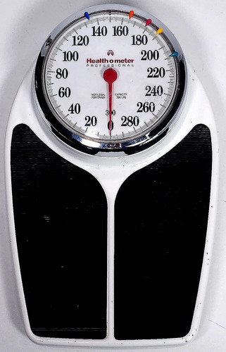 Health O Meter Professional Scale 300Lbs Model 158 Big Foot Large Analog Display