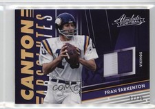 2018 Panini Absolute Canton Absolutes Prime 17/25 Fran Tarkenton #CA-FT HOF 2h5