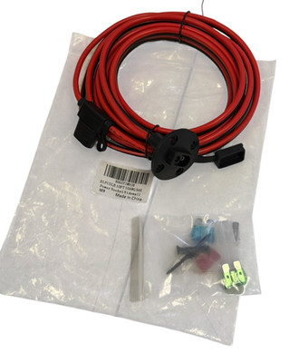 10FT 10AWG SAE Power Socket Sidewall Extension Cable Flush Mount Harness