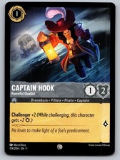 Captain Hook - Forceful Duelist 174/204 Common The First Chapter Lorcana NM