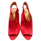 Jessica Simpson JS-Jourie2 Gold Peep Toe Slingback Shoes Sandals Womens Size 10M