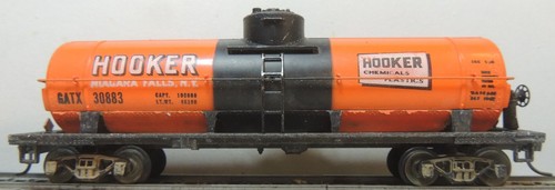 ACTUALIZADO MANTUA HOOKER QUÍMICO 40' ACERO TANQUE COCHE RTR KD # 30883 | Zustand: Used