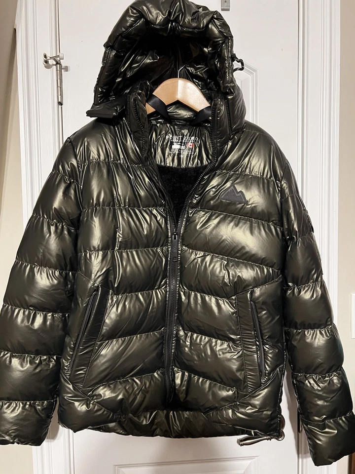 Saks OFF 5TH Point Zero by Maurice Benisti Faux Fur Lined Puffer Jacket - Image 3 of 4