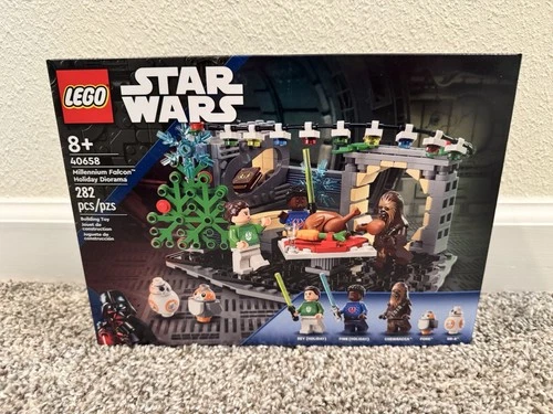 LEGO Star Wars 40658 Millennium Falcon Holiday Diorama Set - New Factory Sealed