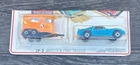Matchbox Lesney Superfast Two Pack TP-3 Javelin- blue & Pony Trailer- orange
