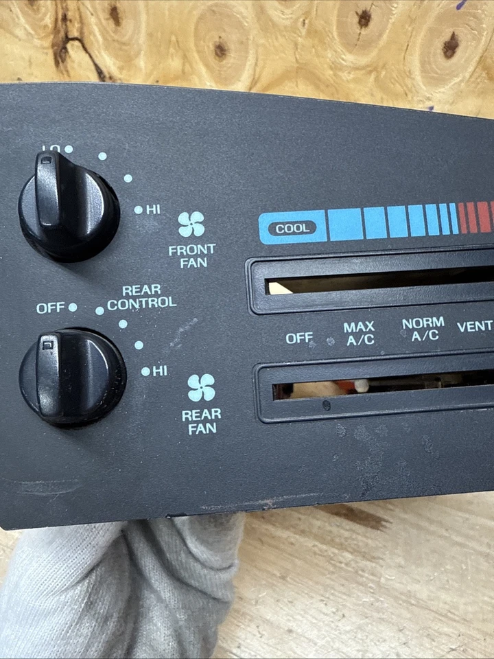 1992-1996 Ford E150 E250 E350 Econoline AC Heater Climate Temperature Control - Image 3 of 4